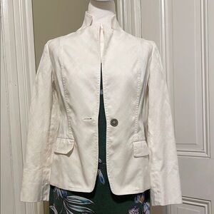 Burberry London Elegant Off-White Women's Jacket